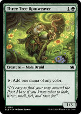 Rizotecelã das Três Árvores / Three Tree Rootweaver - Magic: The Gathering - MoxLand